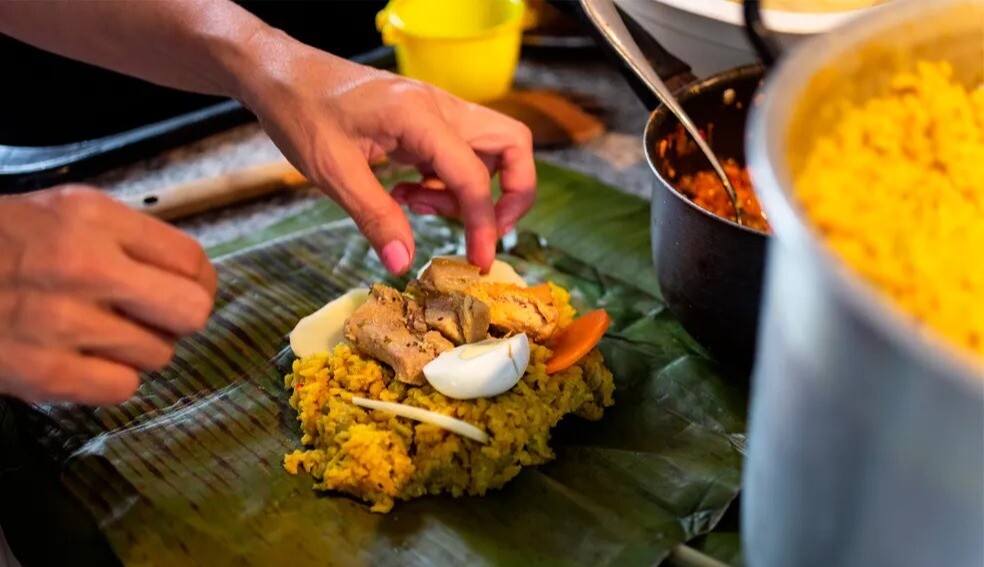¿Se comería un tamal sin su tradicional hoja?