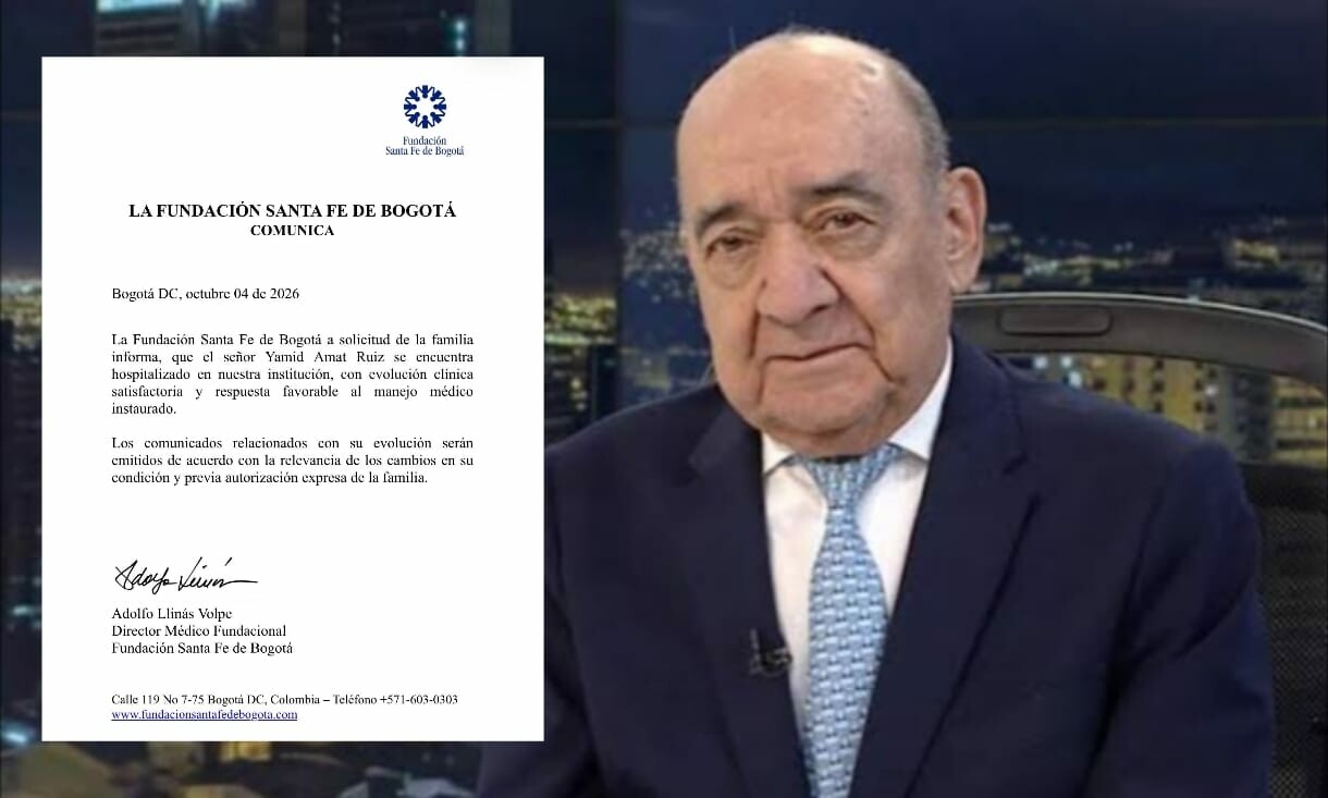 Fundación Santa Fe desmiente rumores sobre la muerte de Yamid Amat