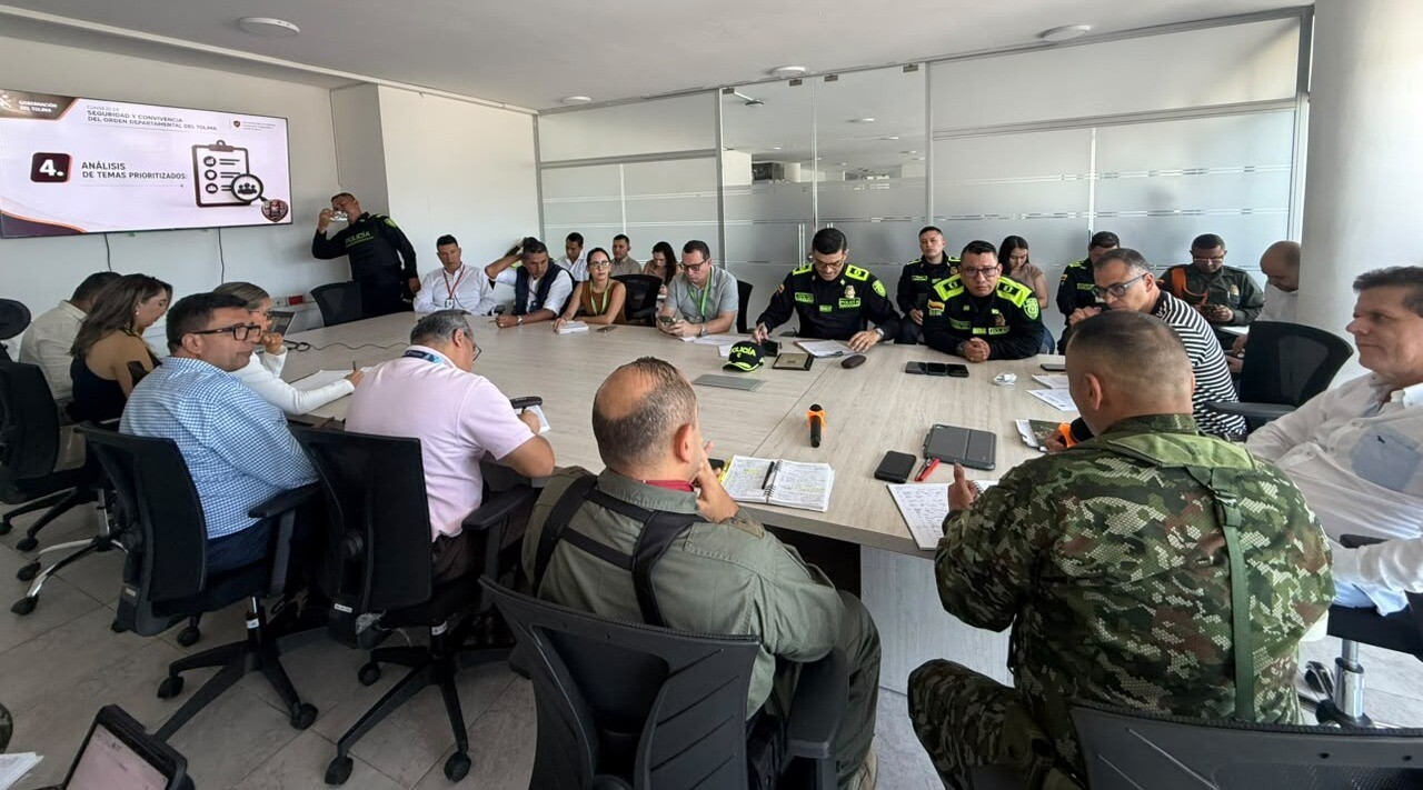 El Tolima activa dispositivo de seguridad para la semana de receso