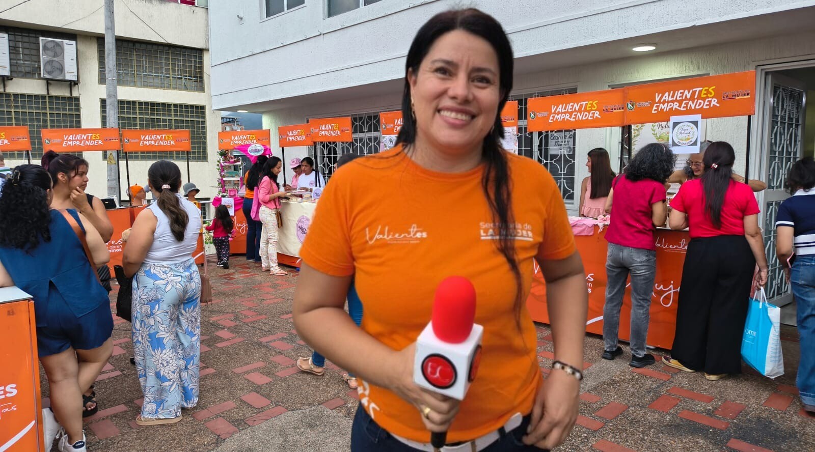 Casa de la Mujer del Tolima realizó la feria empresarial "La Estación del Poder"
