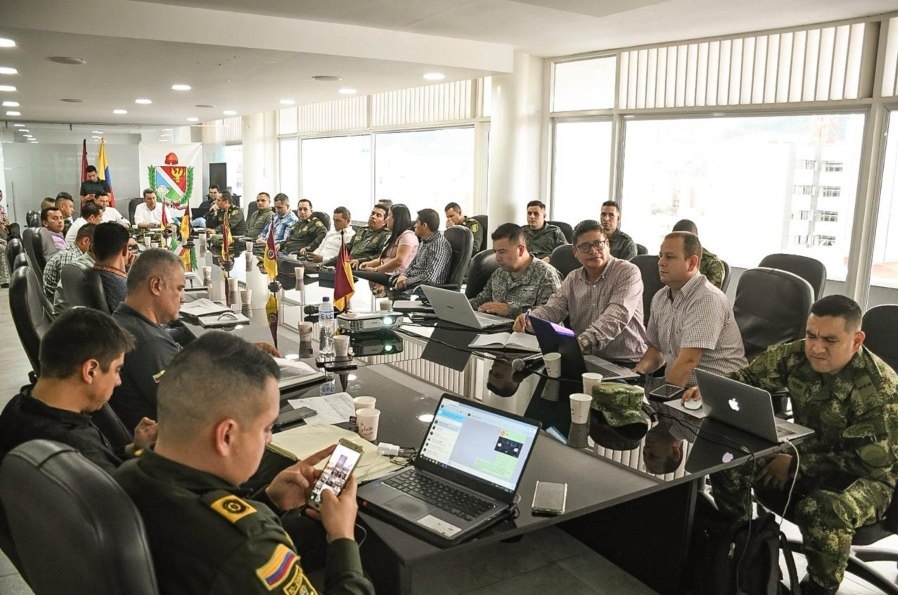 Gobernación del Tolima realiza Consejos de seguridad extraordinarios