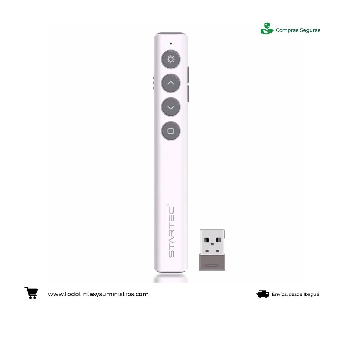 Apuntador Laser Star Tec Rojo St-Lp-91 Blanco