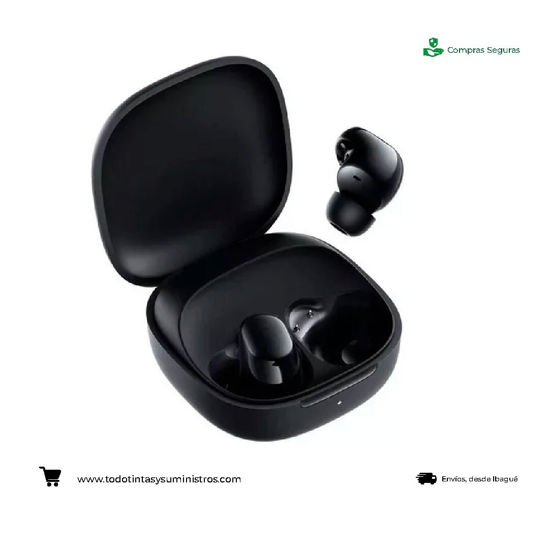 Audífono Xiaomi Redmi Buds 6 Play inalambricos Bluetooth negro
