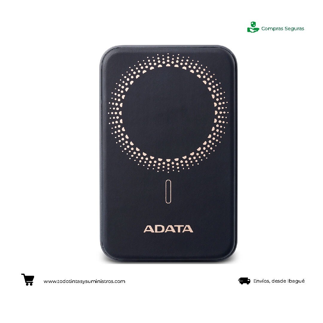 Batería Recargable ADATA R100 Magnetica 10000Mah negro
