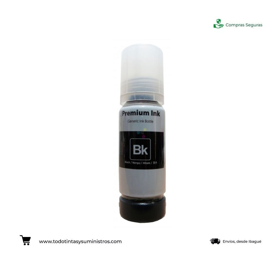 Botella De Tinta Premium 504 Negro Genérico