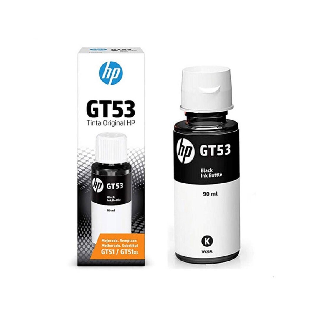 Botella De Tinta HP GT53 Negro Original