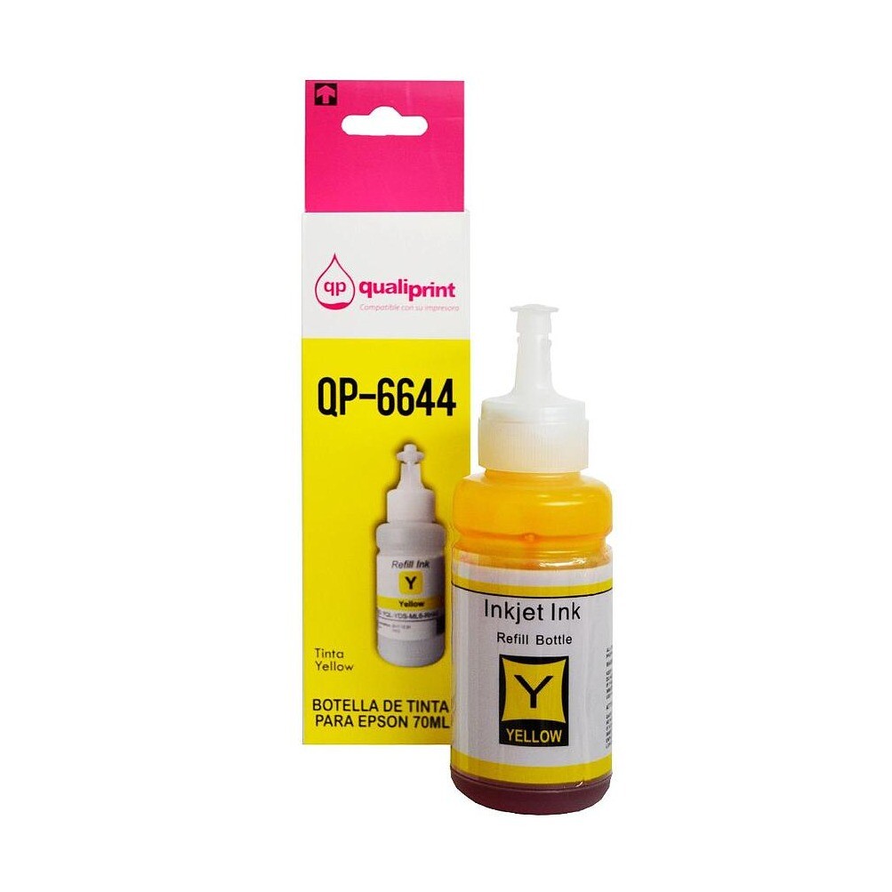 Botella De Tinta Premium QP-6644 Amarillo Genérico