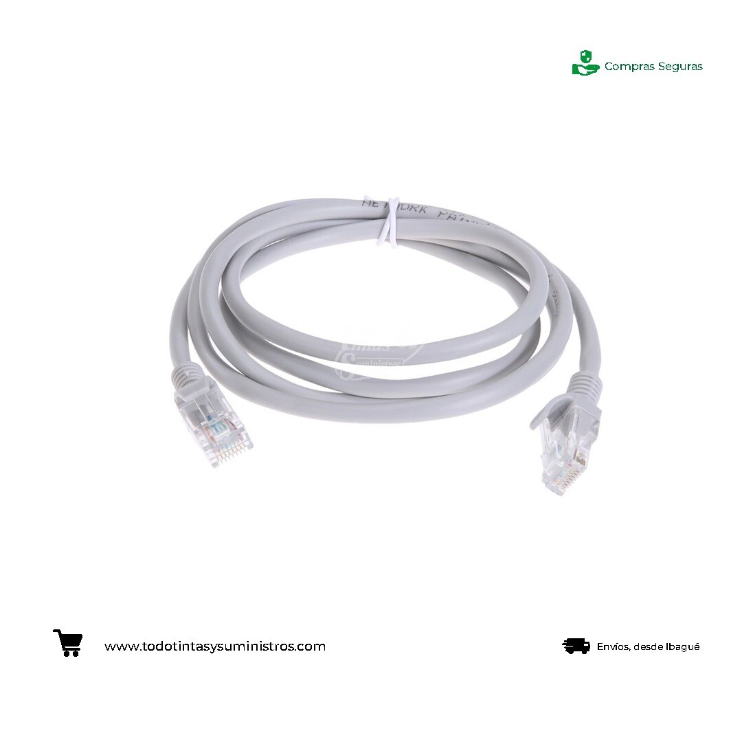 Cable de red UTP cat 6 lexa 5m