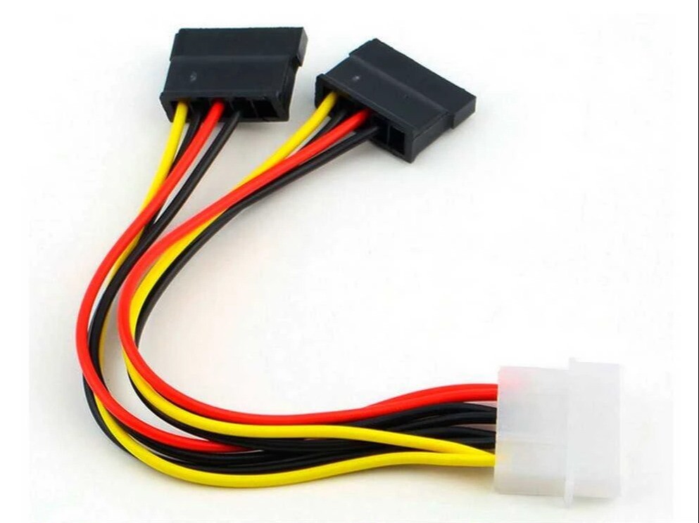 Cable  Sata  de doble conexión