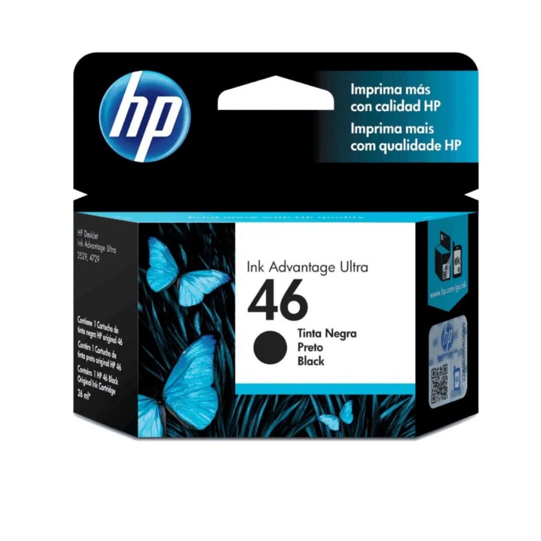 Cartucho de Tinta HP 46 Negra Original