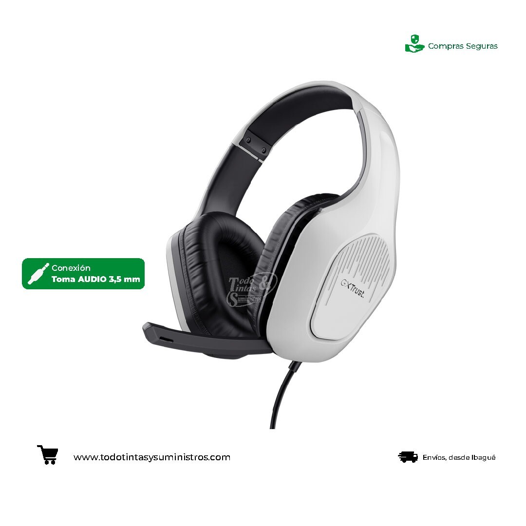 Diadema Trust GXT 415w Zirox Blanca