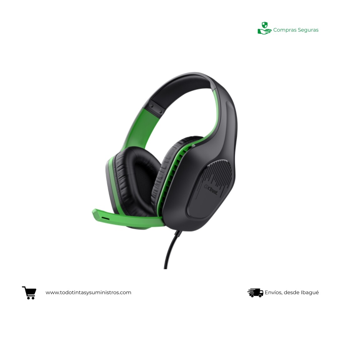 Diadema Trust GXT 415X Zirox Verde