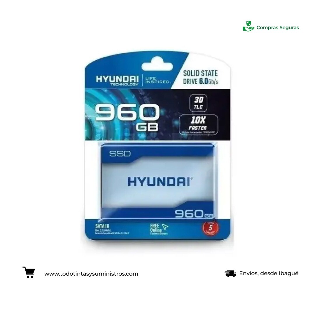 Disco de estado solido Hyundai 960GB