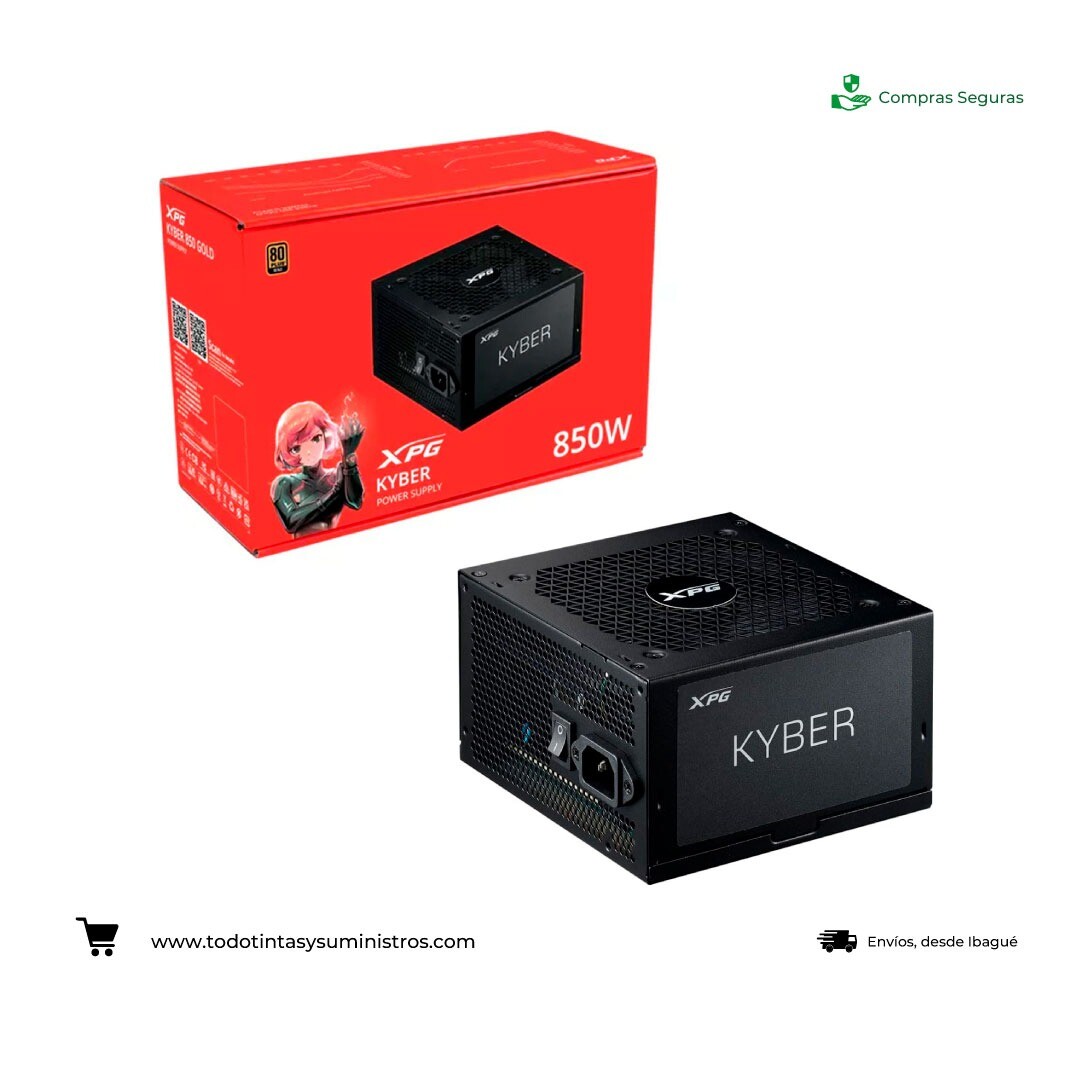 Fuente de poder Xpg Kyber 850w gold