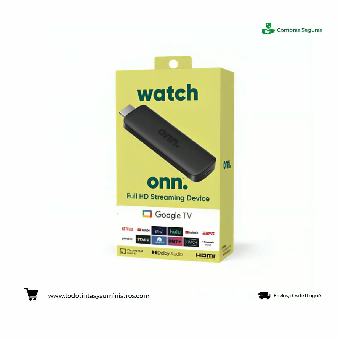 Google TV Box Full HD con control Remoto Convertidor a Smart TV Streaming