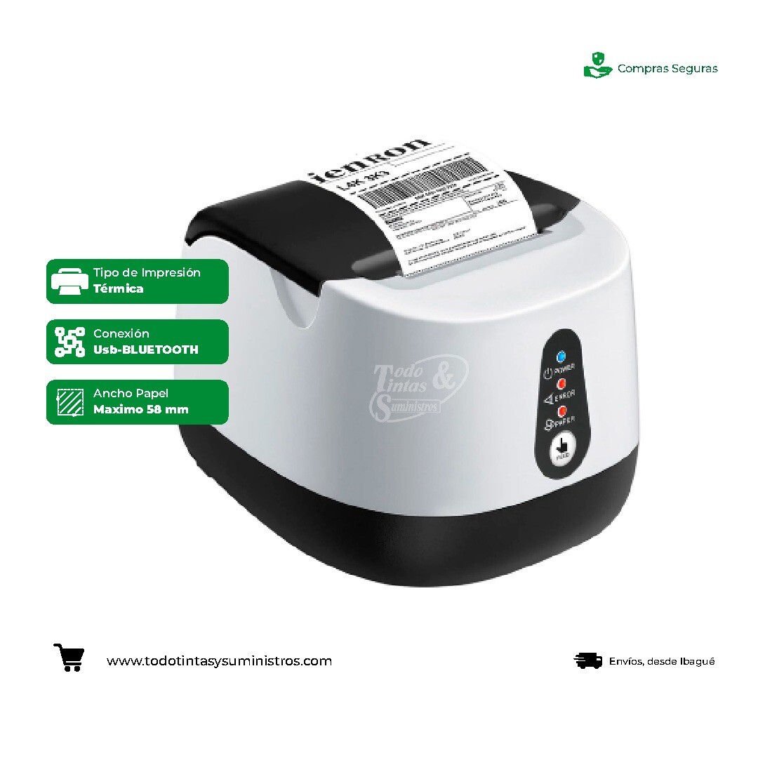 Impresora Termica Digitl Pos 1SH58-BT 58mm