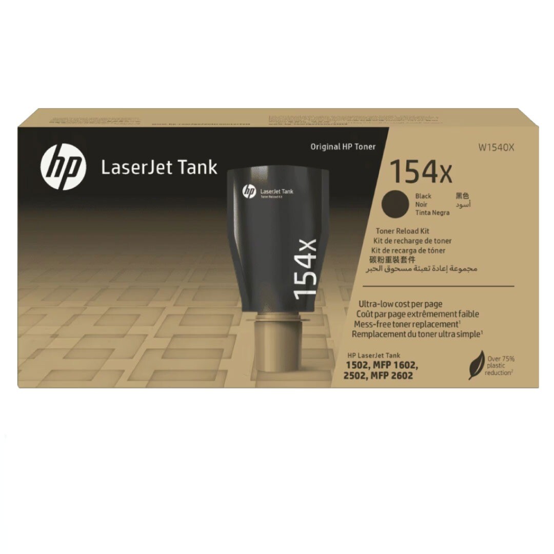 Kit de Recarga de Tóner HP Laser Jet 154X Negro Original