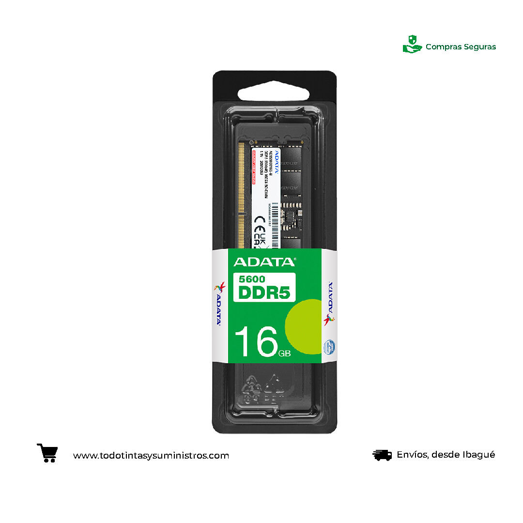 Memoria ADATA DDR5 5600 16GB portátil