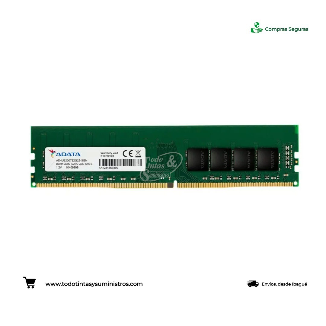 Memoria RAM ADATA  8 Gb DDR4 3200  PC