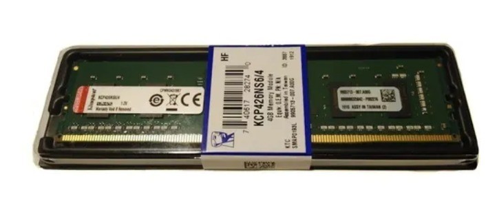 Memoria RAM 4Gb  DDR4 KINGSTON PC 2666 MHz
