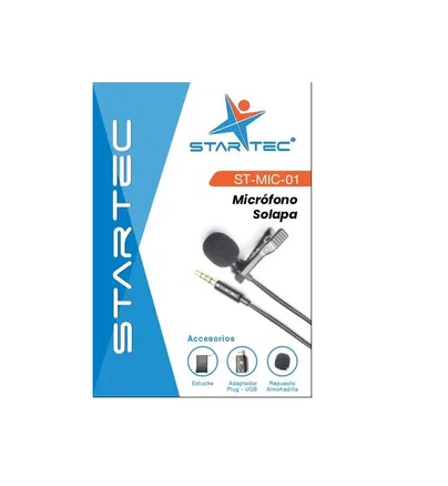 Micrófono de solapa Star Tec