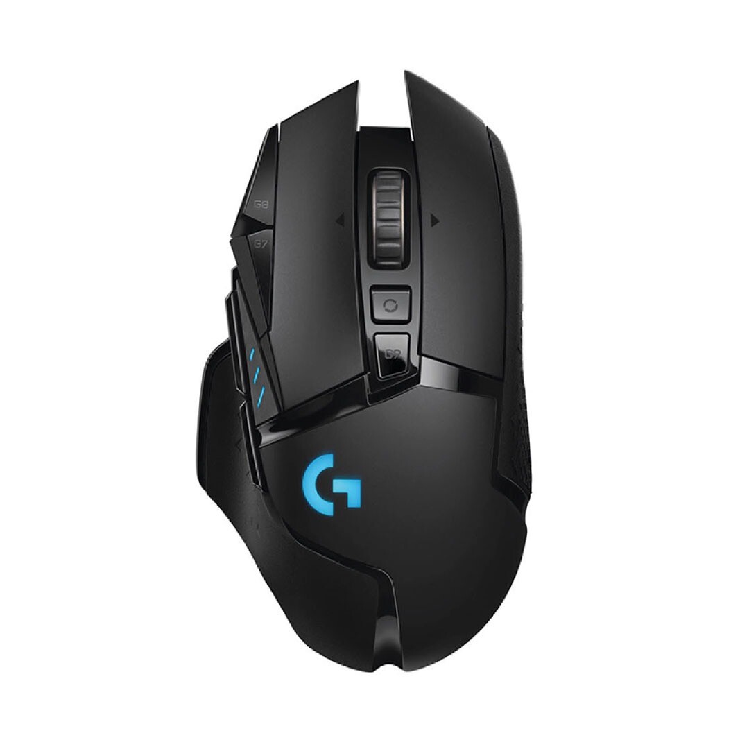 Mouse Logitech G502  LIGHTSPEED RGB Inalámbrico Negro con 11 Botones  Programables