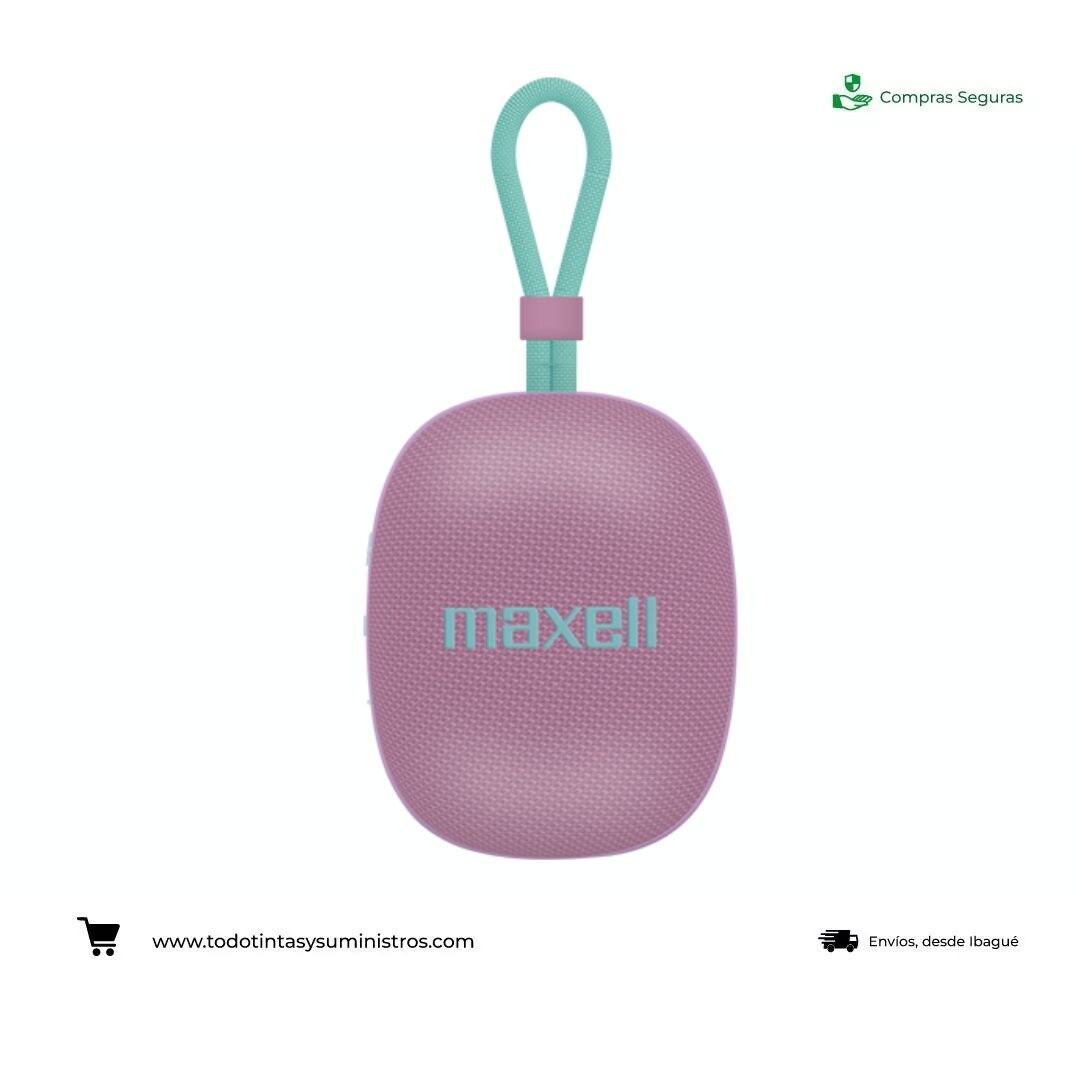 Parlante Maxell Trek portable bt speaker lila
