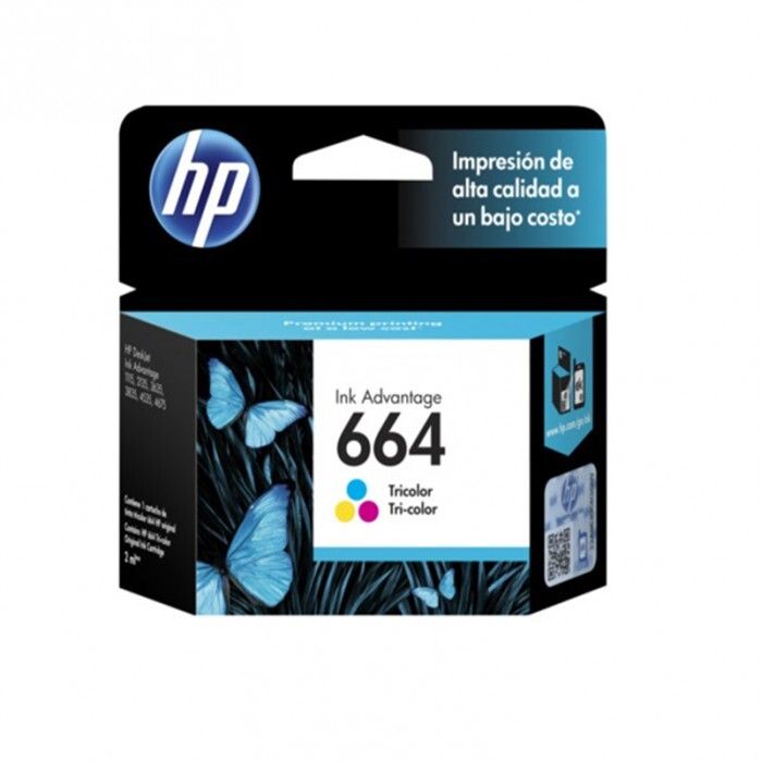 Cartucho HP 664 Tri-Color Original