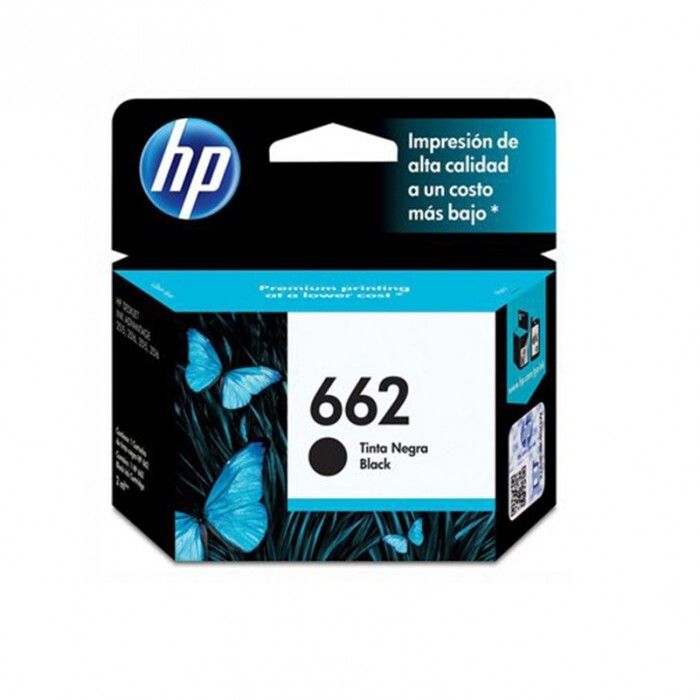 Cartucho HP 662 Negro Original