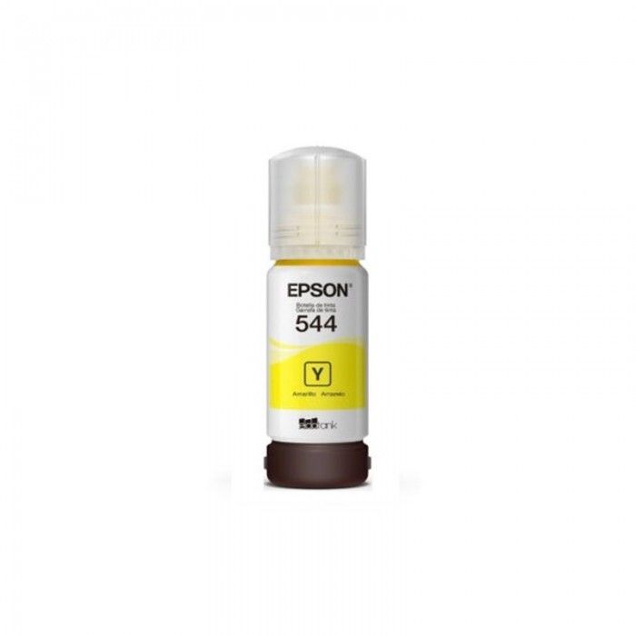 Botella De Tinta Epson T544 Amarillo Original