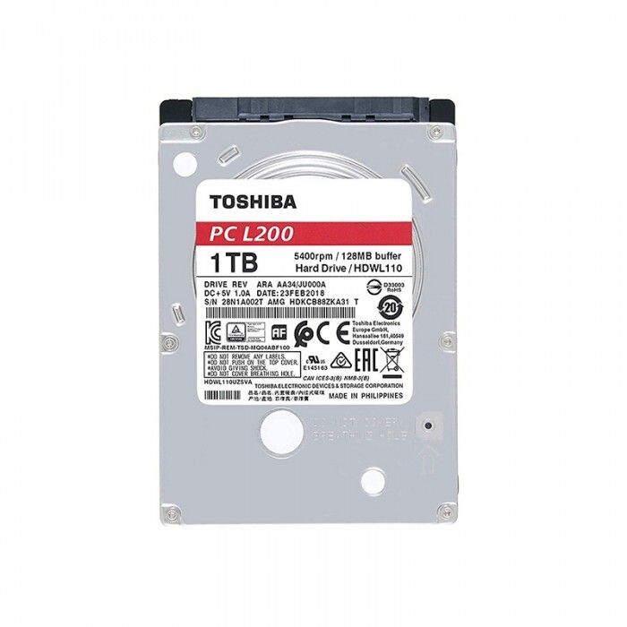 Disco Duro Toshiba 1TB Interno Portátil