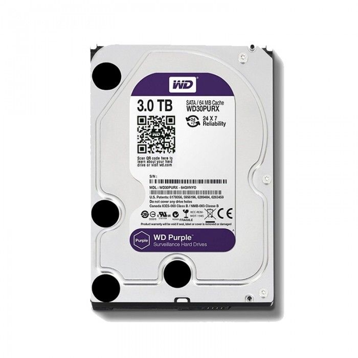 Disco Duro Western Digital Purple 3TB