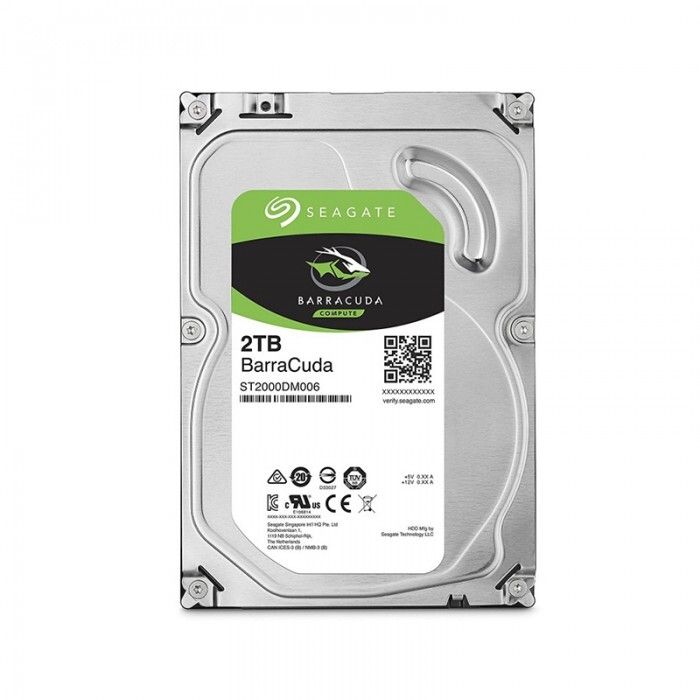 Disco Duro Seagate Barracuda 2TB Interno PC