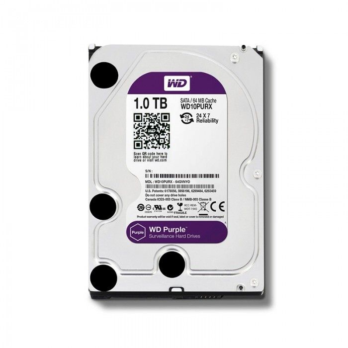 Disco Duro Western Digital Purple 1TB