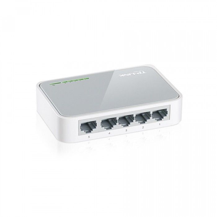 Switch TP Link TL-SF1005D  5 Puertos  10/100mbps