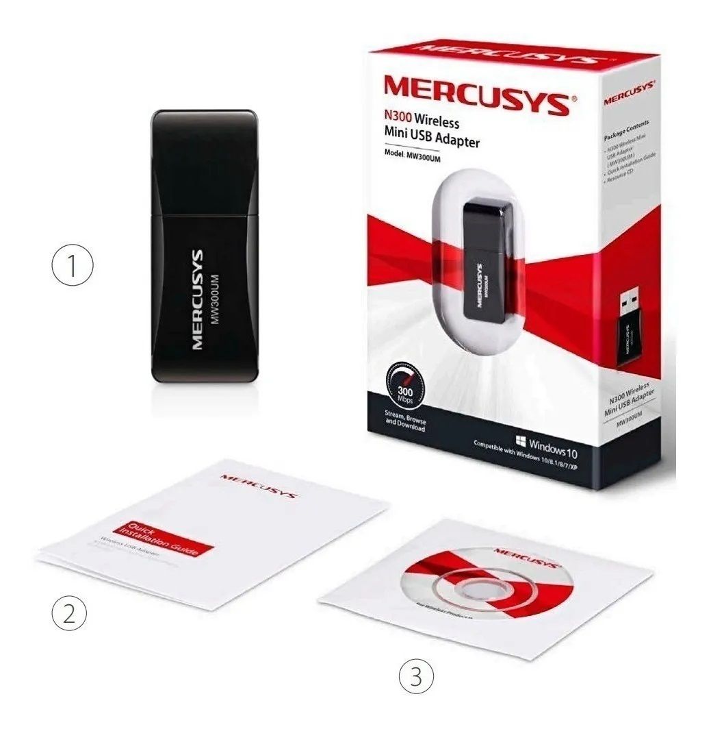 Adaptador Mercusys MW300UM