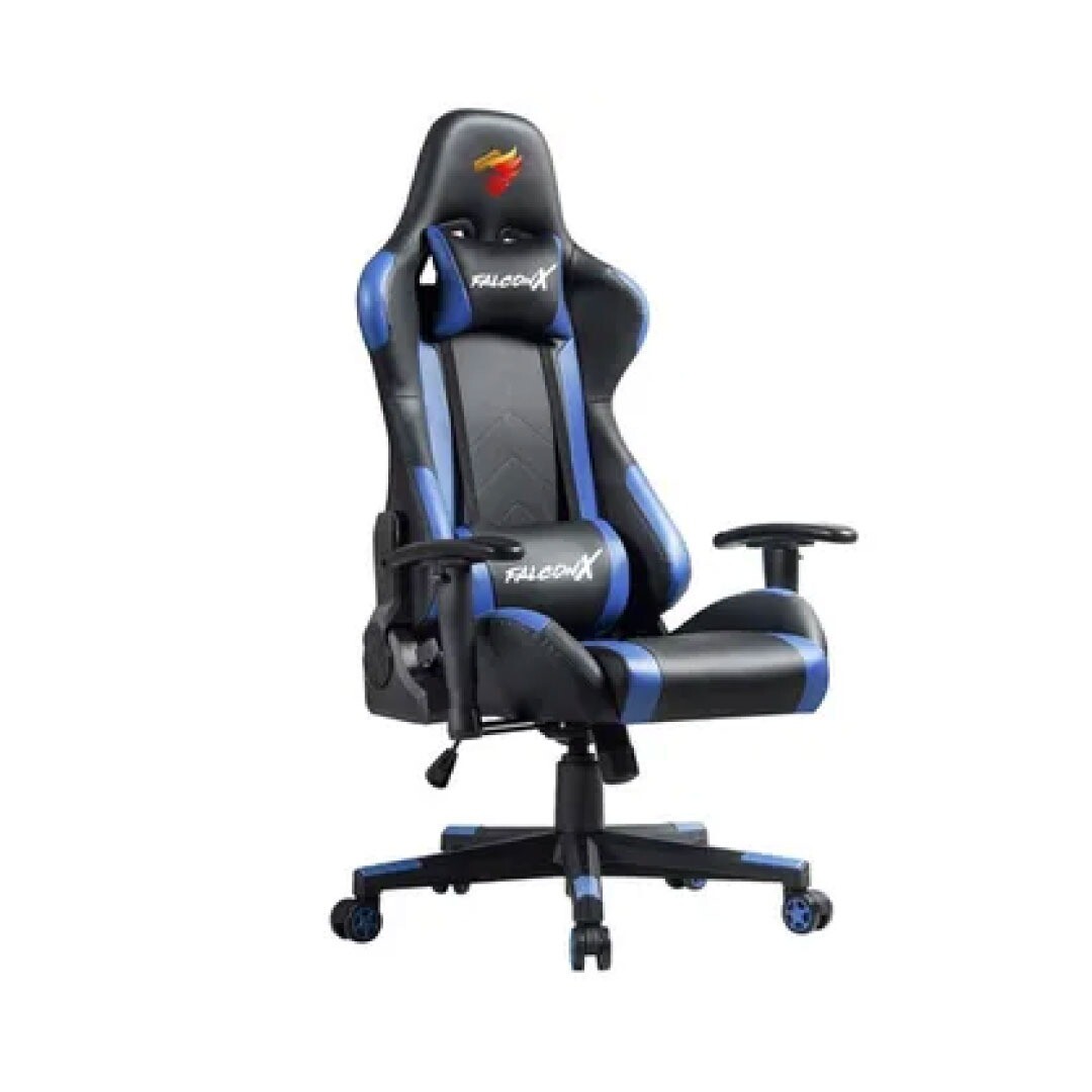 Silla gamer Falconx ref SD-010 Negra + Azul