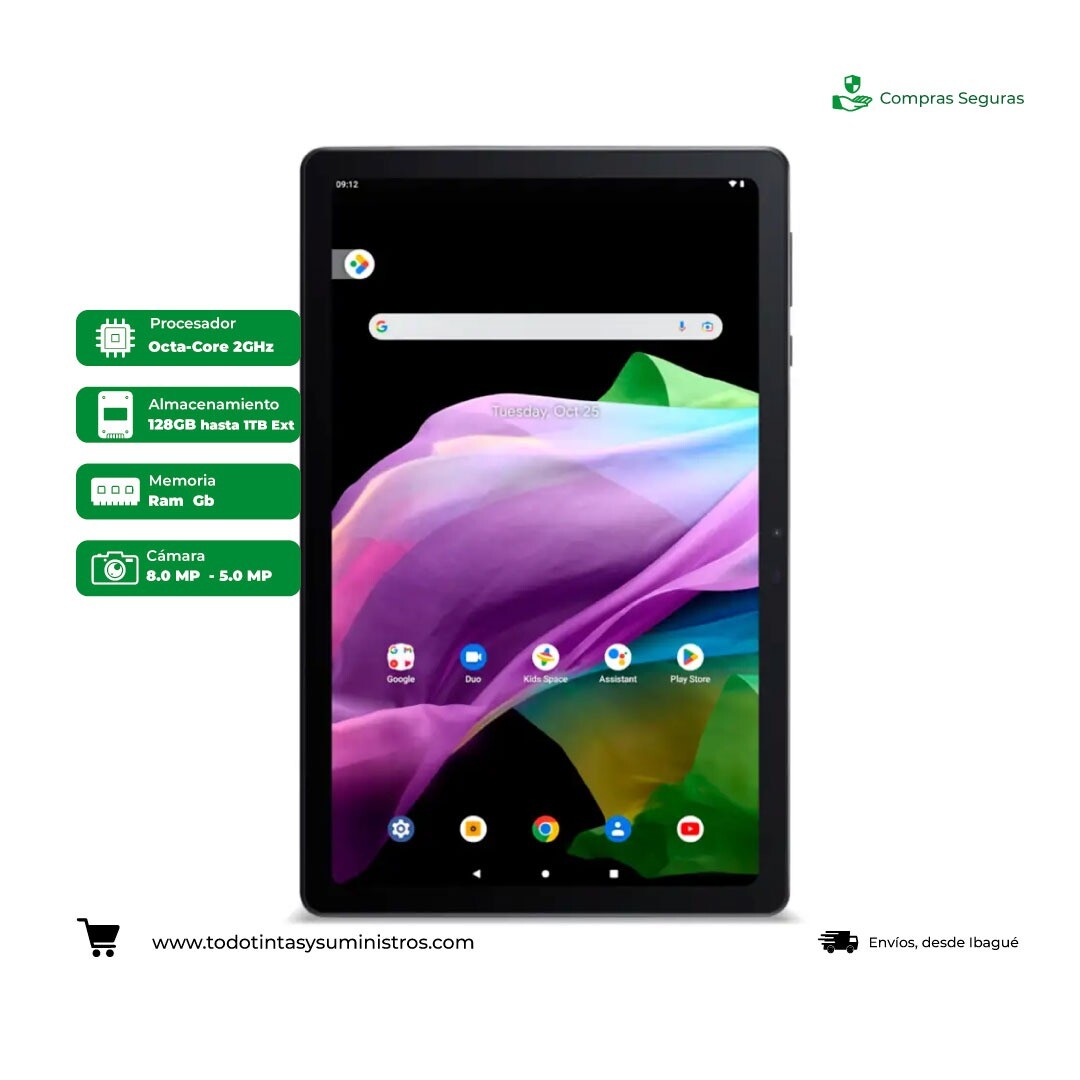 Tablet Acer Iconia Tab P10 10.4" 4GB +128GB
