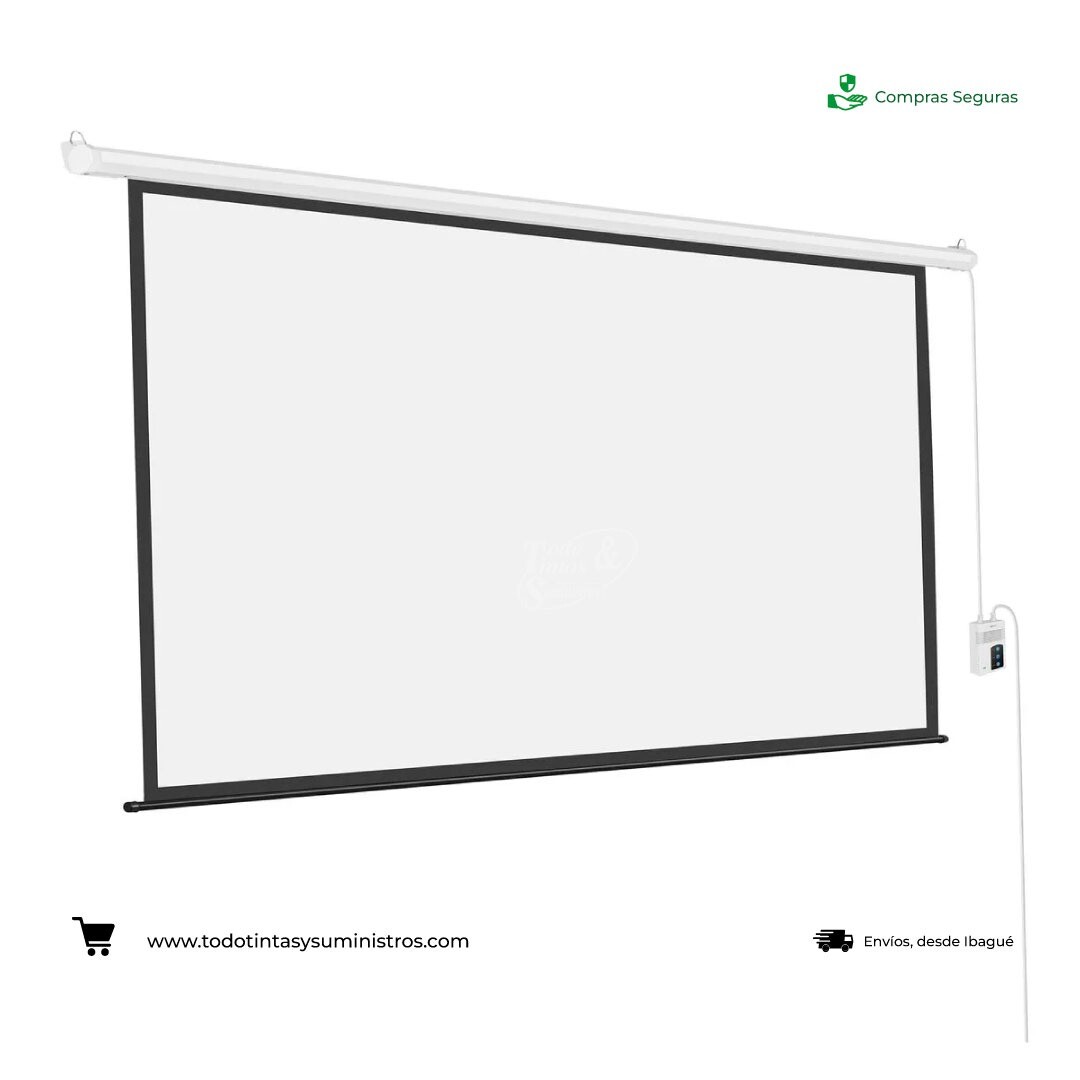 Telon Steren PRO-020 automático de 100" + Control remoto