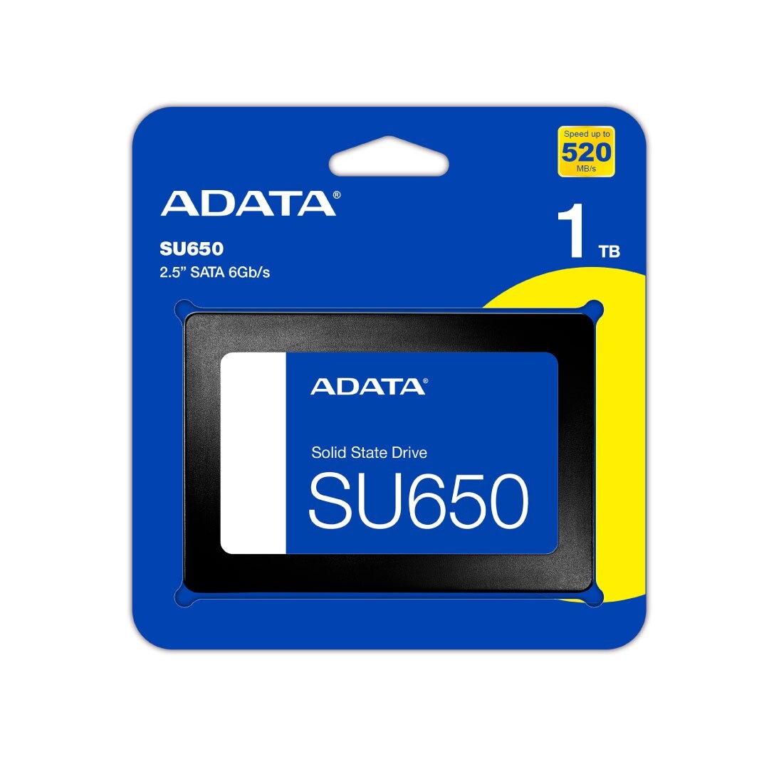 Unidad de estado sólido ADATA SU650 SSD 1TB Sata
