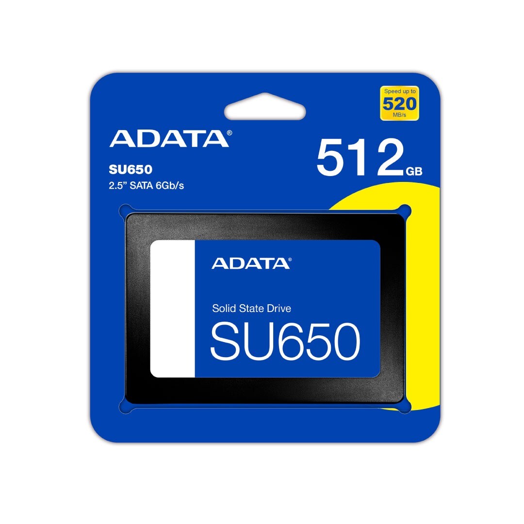 Unidad de estado sólido ADATA SU650 SSD  512GB Sata