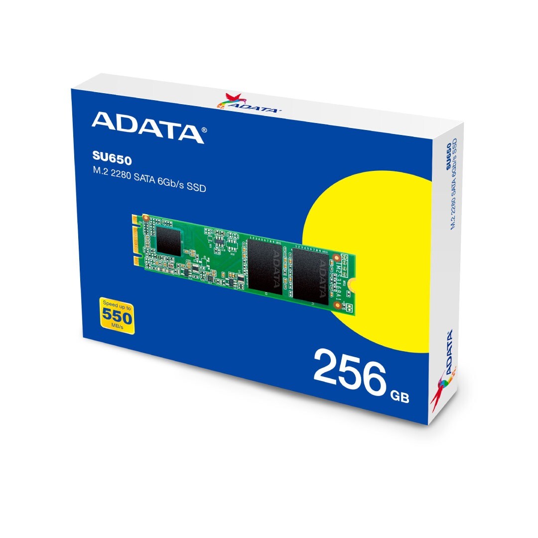 Unidad de estado sólido Adata  Ultimate SU650 256Gb M.2