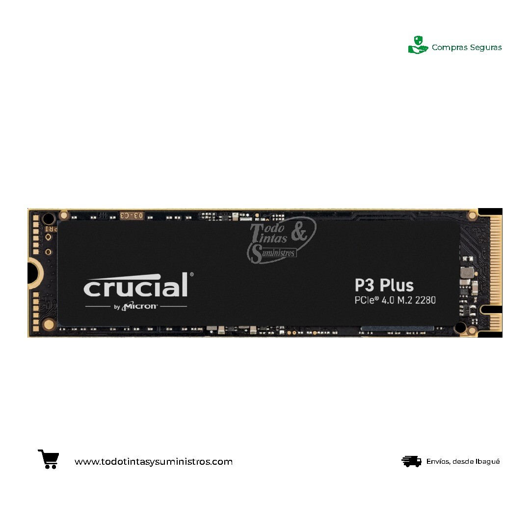 Unidad de estado sólido Crucial P3 Plus SSD 2TB M.2