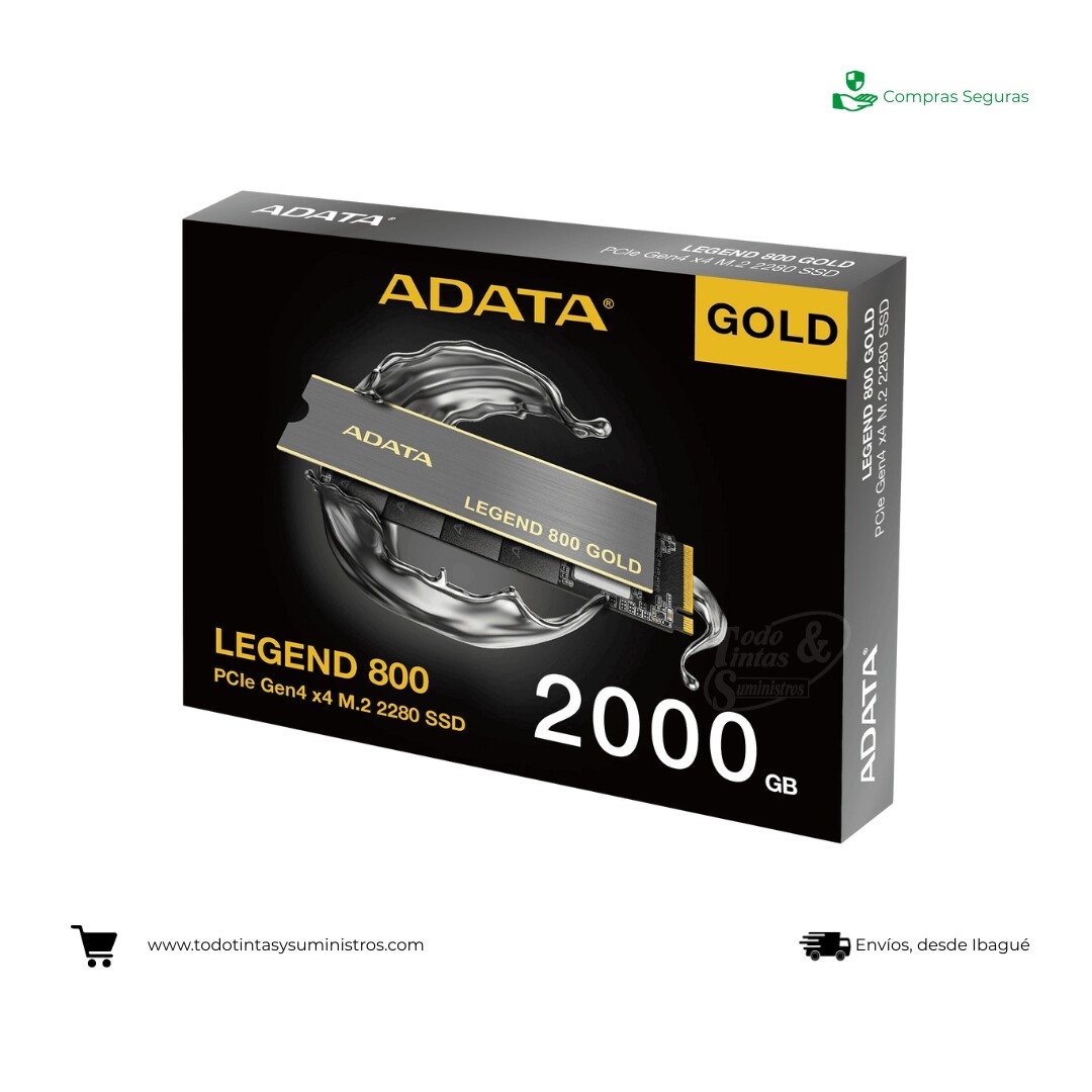 Unidad sólida ADATA legend 800 SSD 2Tb M.2