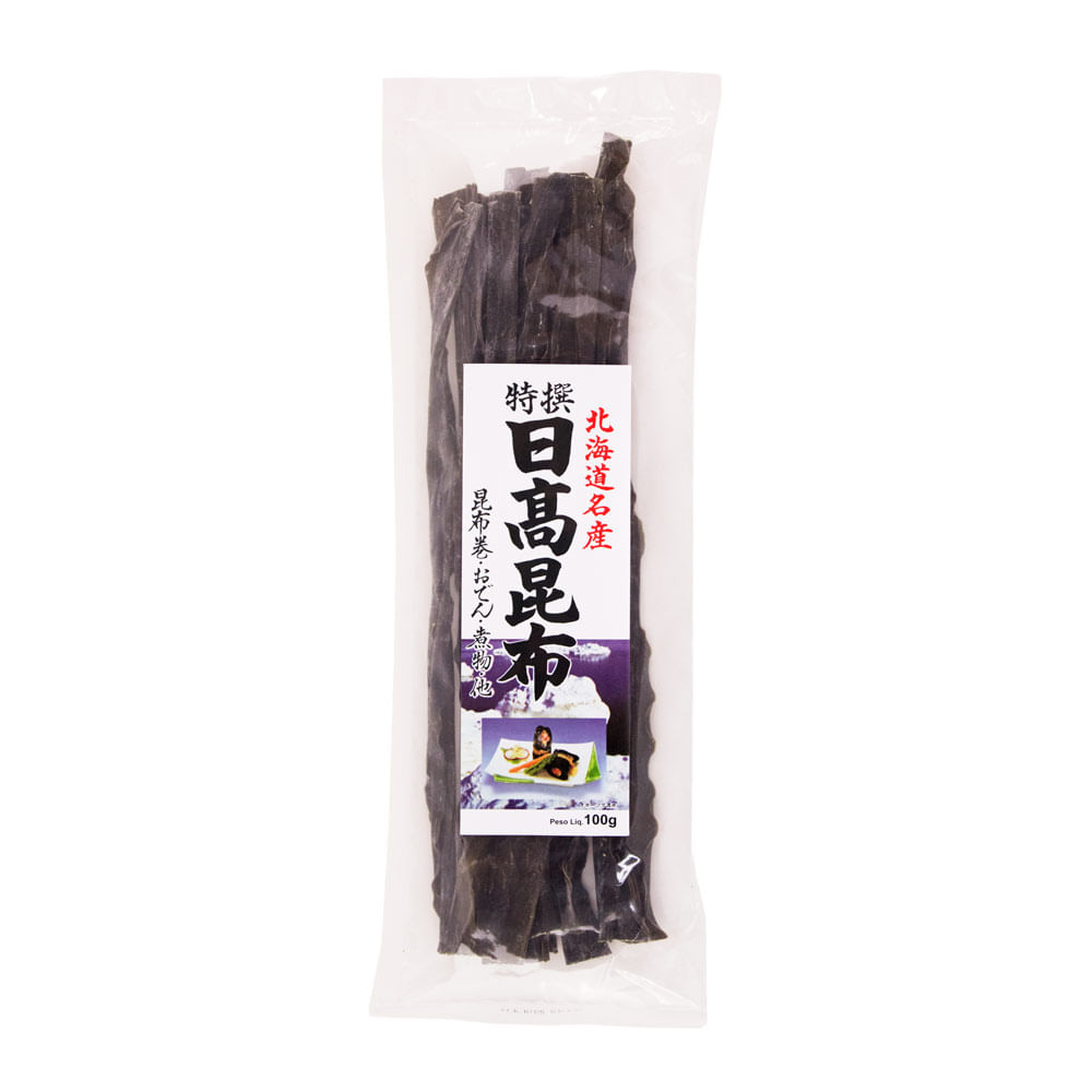 Alga Marinha Kombu - Hidaka 100G