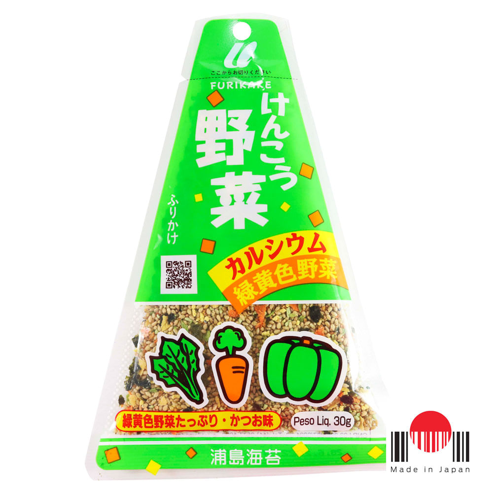 Furikake Triângulo Kenko Yasai - Urashima