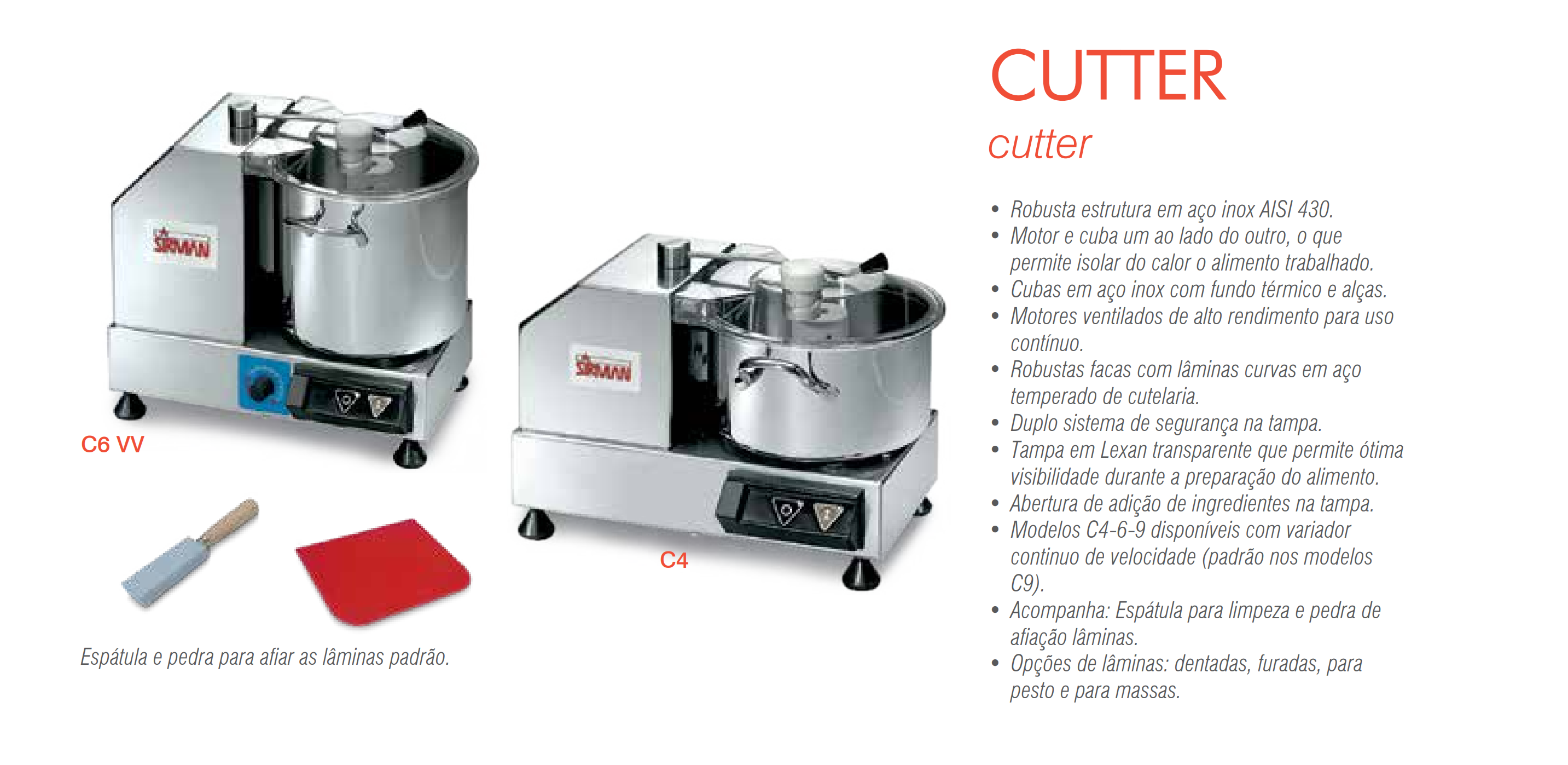 Processador de Alimentos C4 Cutter 220V/60 Hz/1