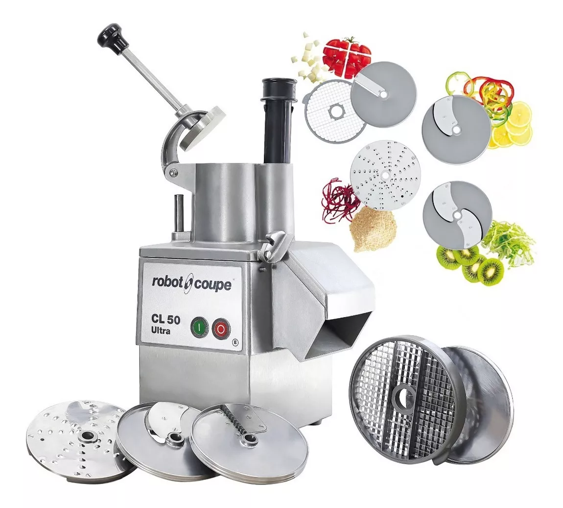 Processador De Alimentos CL50 Kit 5 Discos Robot Coupe 