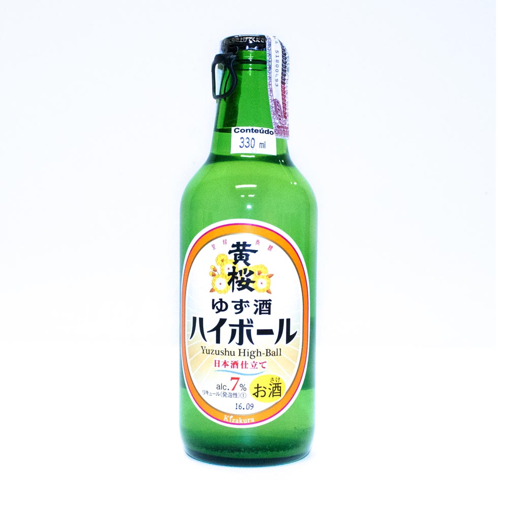 Sake Espumante Yuzu High-Ball 330mL - Kizakura