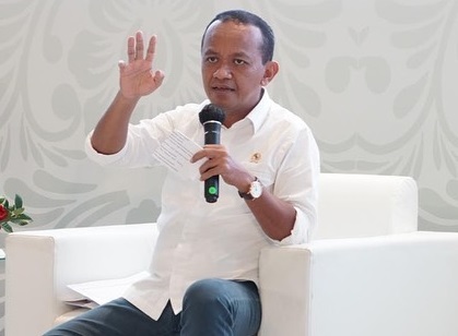 Menteri Investasi Bahlil Lahadalia Datangi KPK Jumat Siang